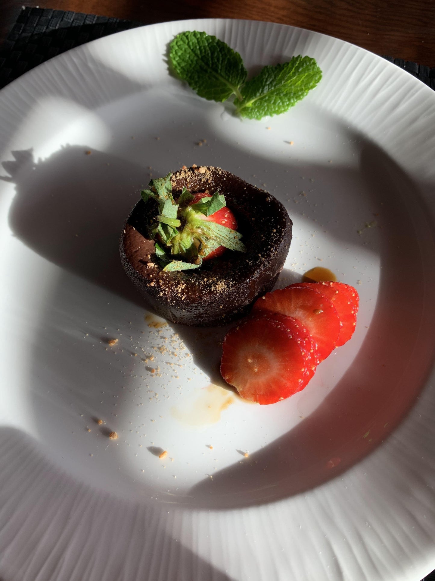 Coulant de chocolate