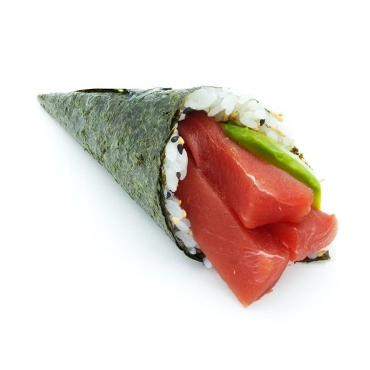 Temaki de atun con aguacate