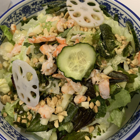 Ensalada de espinacas THAI